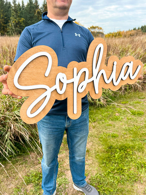 Сastle Nursery Name Sign