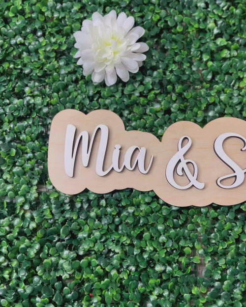 Last Name Sign Wood