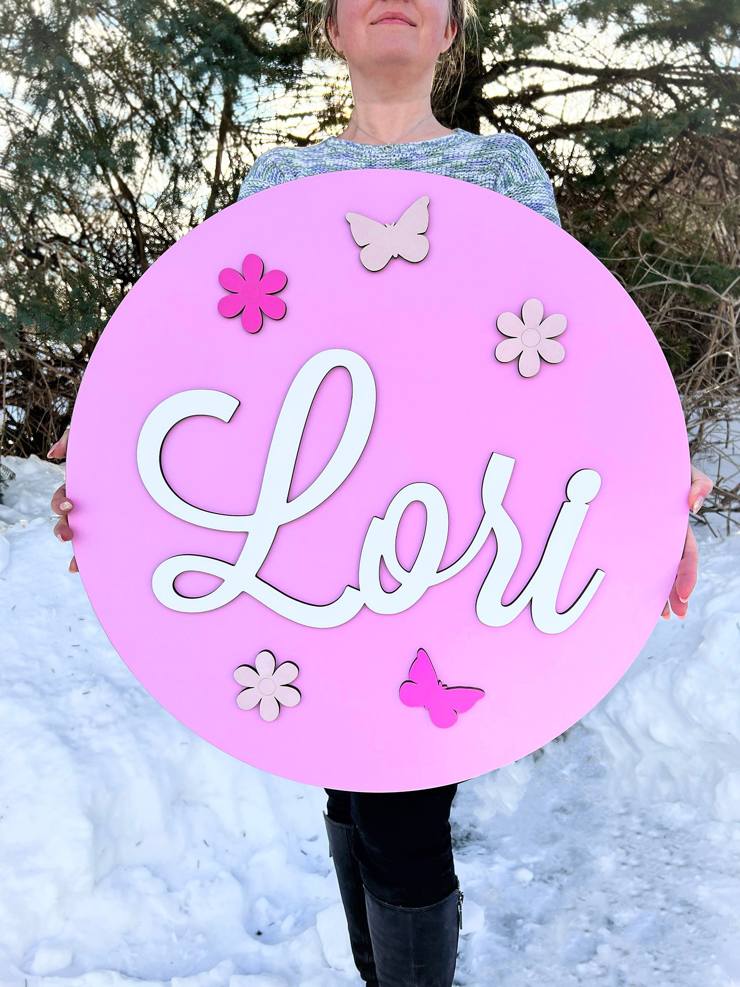 Custom Round Sign – Store Of Signs