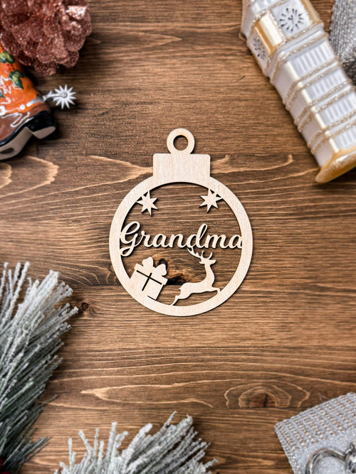 Personalized Christmas Ornaments, Custom Christmas tree Decor
