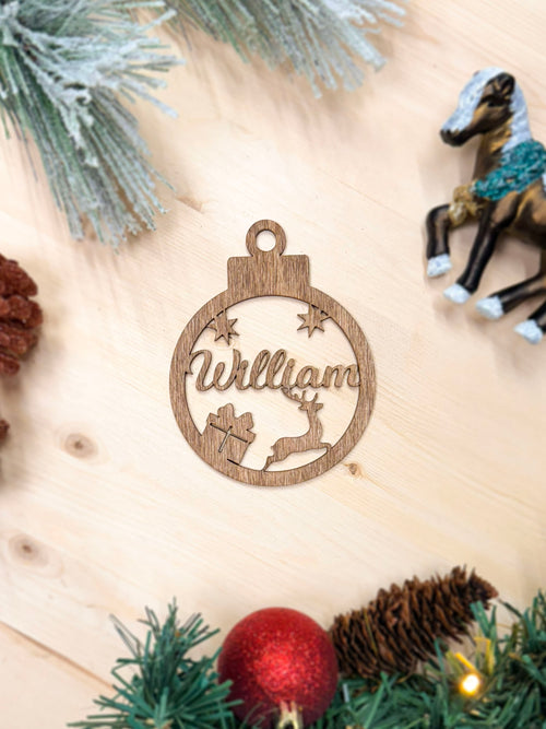 Personalized Christmas Ornaments, Custom Christmas tree Decor