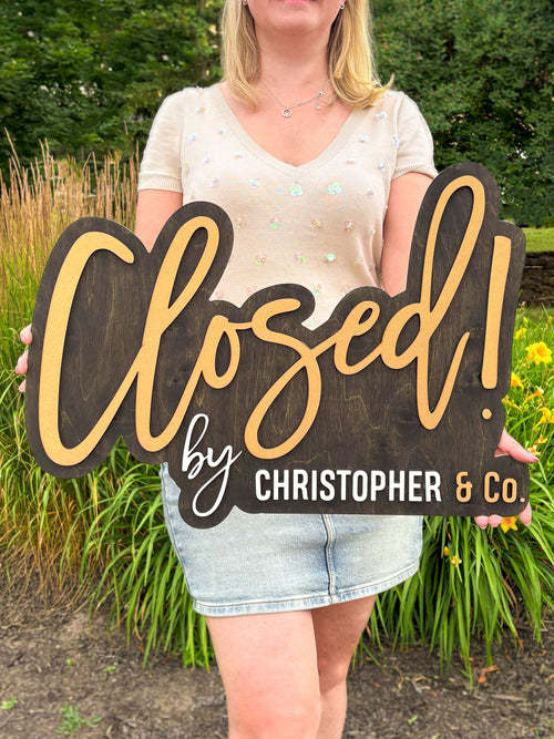 Sold Sign for Realtor – Just Sold Sign for Closing Day