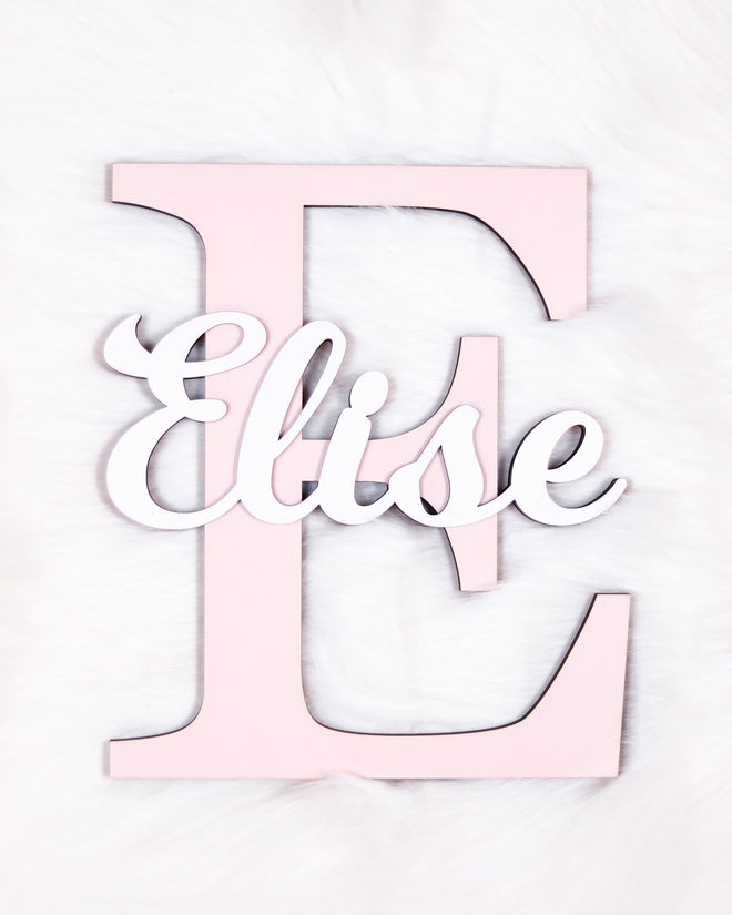 Initial Name Signs – Store Of Signs