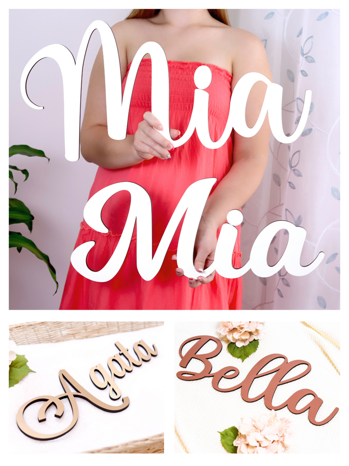 Custom Wooden Name Sign