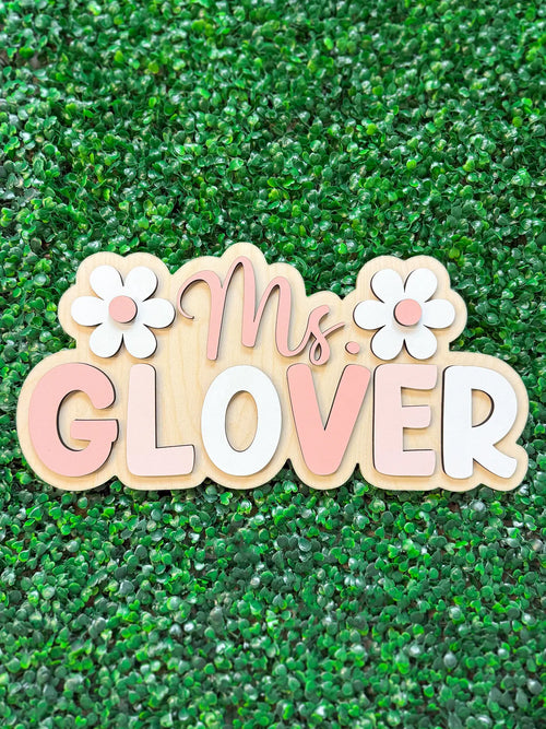 Personalized Teacher Door Sign | Classroom Door Sign