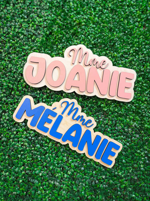 Personalized Teacher Door Sign | Classroom Door Sign