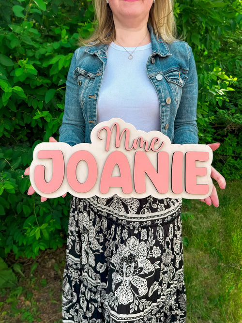 Personalized Teacher Door Sign | Classroom Door Sign
